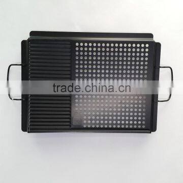 Non-stick Iron Square Grill Bbq Basket photo-6