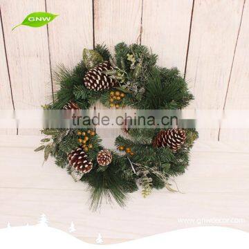 GNW CHWR-1605043 China Pine Cones Christmas Wreath for Indoor Ornament photo-2