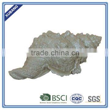 Ocean Theme Poly Resin Conch Decor Figurine photo-2