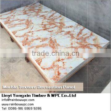 036 Interior Decorative Marble Texture Waterproof Pvc Bathroom Wall Panels photo-4