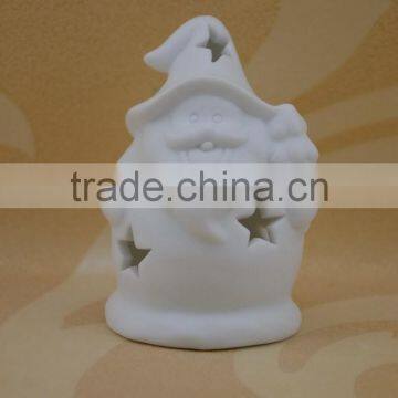 High White Porcelain Christmas Decoration With LED Light for Wholesale photo-5