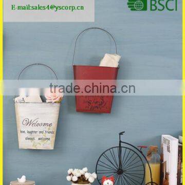 YSWB17005 Creative Wall-mounted Flower Pot Cafe Bar Wall Decoration