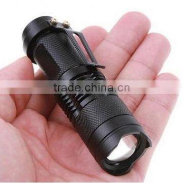 Aluminum Adjustable LED Flashlight Mini Torch 3 Light Mode C0044 photo-3