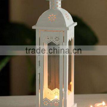 New 2017 White Vintage Style Moroccan Lantern Candle Holders photo-2