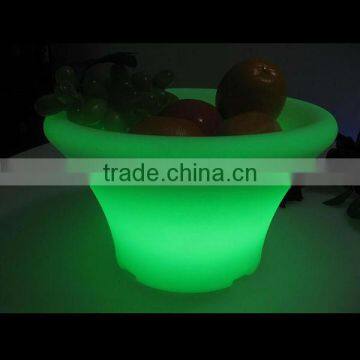 Mini Rechargeable Battery Outdoor LED Flower Pots Wholesale photo-2