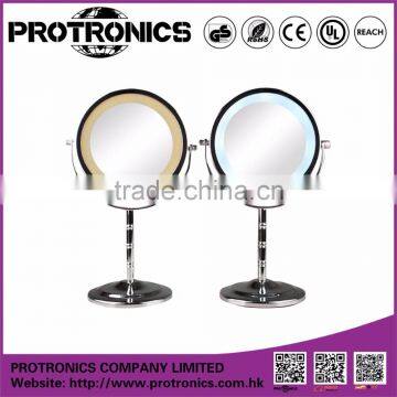 JM904 LED lighting mirror table mirror standing mirror double side magnifying