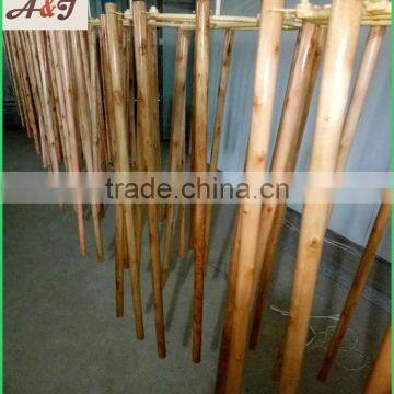 Painted Eucalyptus Wooden Handle With Hole photo-6
