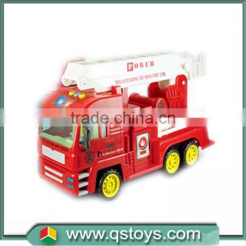 2016 new fashion fire truck toy with music and light