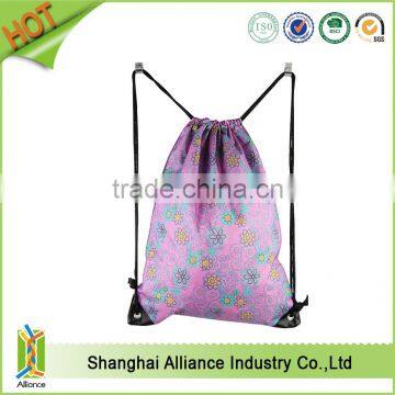 Polyester sports drawstring bag