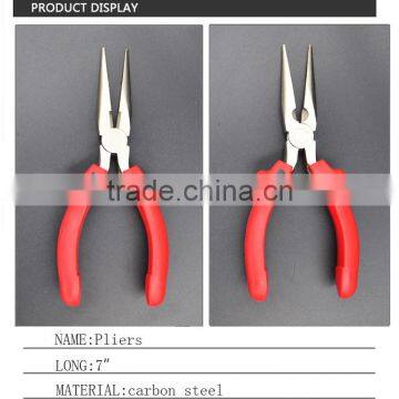 2016 Animal Handle Function Long Nose Plier,Mini Plate Diagonal Cutting Pliers ,Carbon Steel Plier Black photo-3