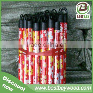 PVC Coated Wood Broom Handle/Factory Cheap Price Broom Handle Wood Pvc Coated Mop Handle photo-4