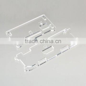 Raspberry PI Transparent Acrylic Computer Case Gaming Enclosure Computer Box + Heat Sink Kit Computer Case Fabrication