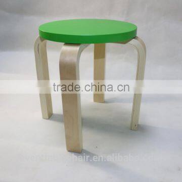 Small Wooden Stools Wholesale Kids Wooden Chairs Stool photo-6