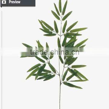 Wholesale Artificial Leaves Artificial Bamboo Plant for Leaf Spring Decoration photo-2