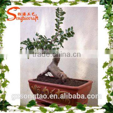 Wholesale Fake Bonsai Fruit Tree Ornamental Artificial Plant Artificial Orange Tree Bonsai photo-2
