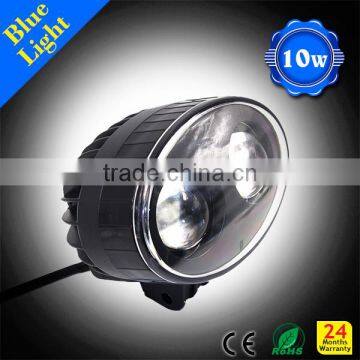 9-80V Oval Forklift Warning Light 10w Toptree LED Forklift Safety Light Blue Light Forklift photo-5