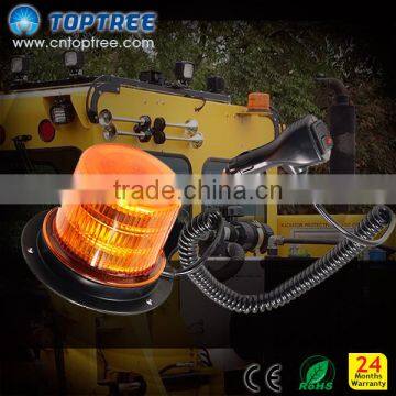Toptree amber led rotating beacon light 12v with CE ROHS approved