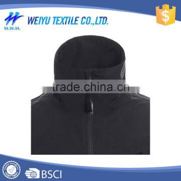 Wholesale Waterproof Black Blank Windbreaker Jacket photo-4