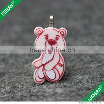 Factory Price Custom Garment PVC Zipper Sliders With Printing Design photo-3