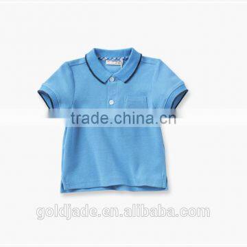 100% Cotton Custom Design Kids T-shirt Wholesale Baby Polo T-shirt photo-3