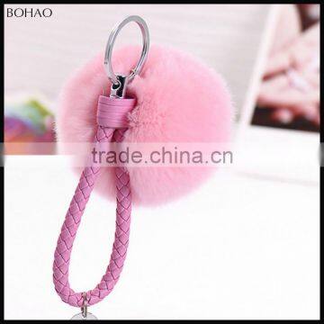 Wholesale Fluffy Faux Fur Pom Pom For Bag or Key Chain photo-5