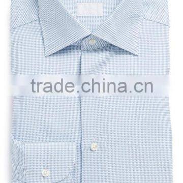 Cutaway Collar, Textured Dress Shirt, Mtm Men's Shirt