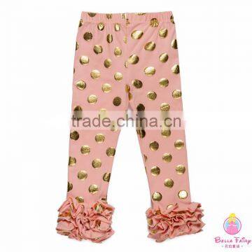 High Quality 100%cotton Icing Ruffle Pants photo-2