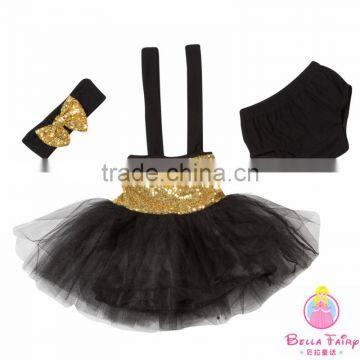 Wholesale Hot Fashion New Design Kids Sequin Tutu Dress Birthday Party Dress photo-3