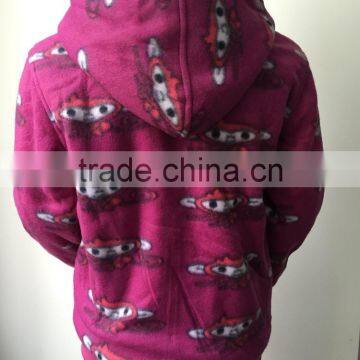 OEM Service Winter Fleece Children Cartoon Hoodies Coat photo-4