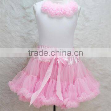 New Fashion Tutu Pettiskirt Set for Girls, Small Fresh Summer Wear Girl's Super Fluffy Pettiskirt Set photo-5