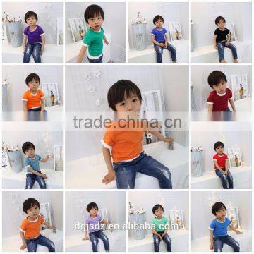 Fashion nova clothing 100%Cotton Kids Boys T Shirts baby clothes