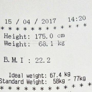 DHM-600 Medical and Personal Ultrasonic Height and Weight Scale With Printing photo-4