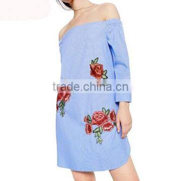 Yihao Dongguan Humen Fantasy New Modeldress Elegant Hand Embroidery Designs for Women photo-2