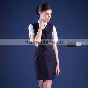 Chinos Wholesales Hot Sexy Airline Stewardess Skirt Suits photo-2