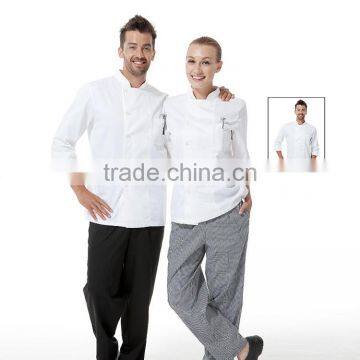 China Work Uniforms Factory Made Restaurant Chef Uniform for Catering Staff photo-2