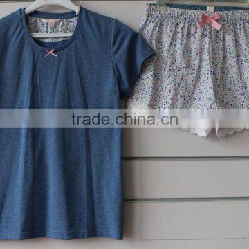 Knitted and Woven Pajamas Set photo-4