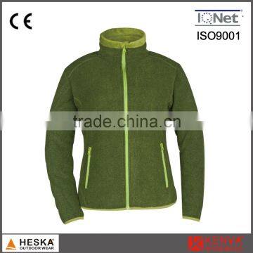 Custom high quality fashion sports polar 100% polyester fleece Jacket