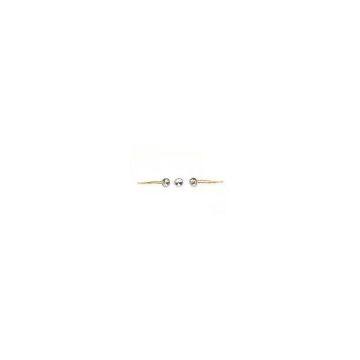 925 sterling silver plating crystal bridal hair accessories pins for wedding