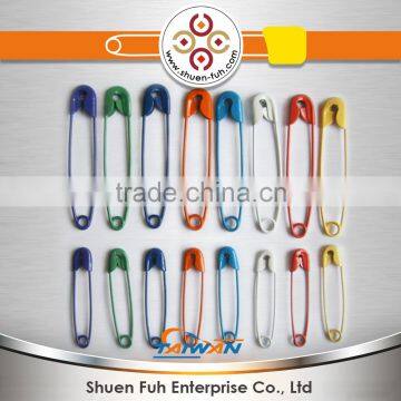 Color safety pins