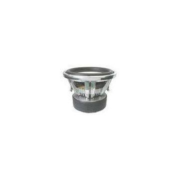 Chromed Frame 12 Inch SPL Subwoofers 2000W RMS Chromed T Plate For Car