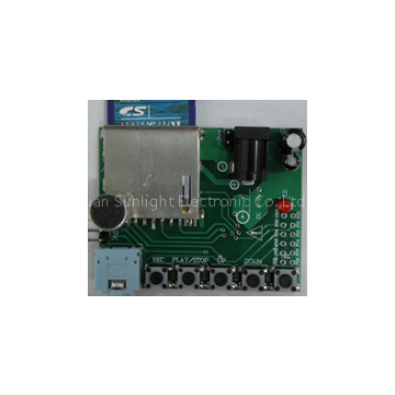 large capacity SD card voice recording module for electronic toys