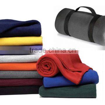 New Promotional custom travel super soft blanket