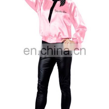 50s Costume Retro fun pink ladies jacket hen party Dance Costume Fancy dress AGC071