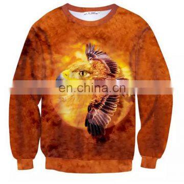 Gorgeous bird printing 2016 sweatshirt men