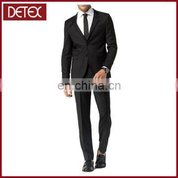2017 New Arrival Mens Clothing Black High Neck Blazer For Men photo-3