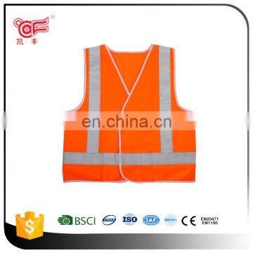 100% Polyester reflective hi vis vests for workwear KF-002 RX