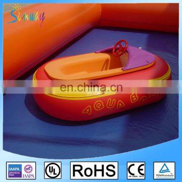 2016 inflatable pool for children with bumper boat