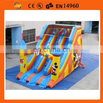 Mickey high inflatable slide ,the huge inflatable slide