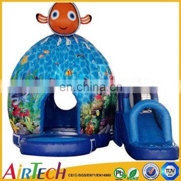 High quality inflatable sea world bouncer castle