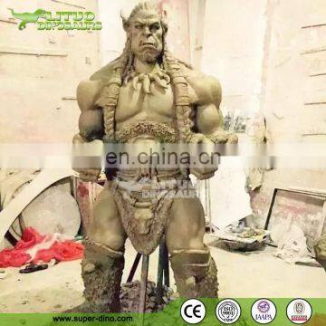 Fiberglass Product Playground Decor Large Online Game Statue